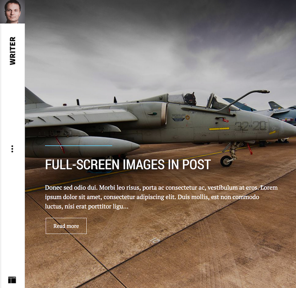 Frontpage Image Overlay